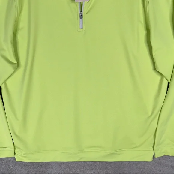 Peter Millar Crown Sport Perth Performance 1/4 Zip Men's 2XL Spritzer Golf NWT